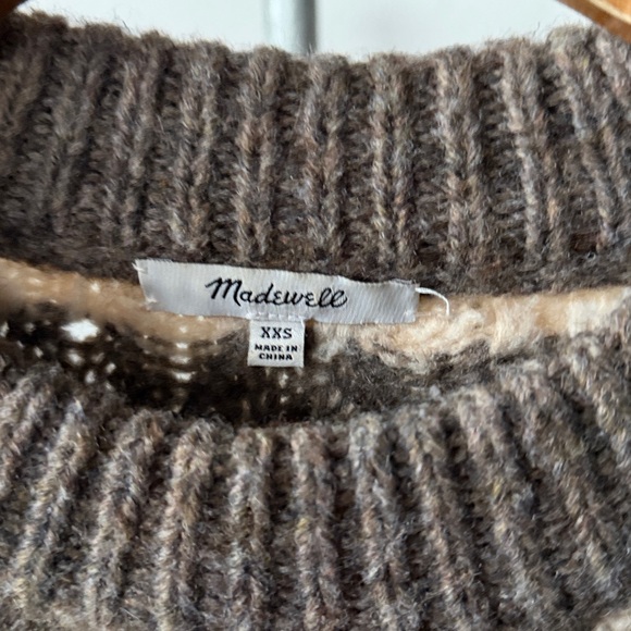 Madewell Aldridge Crop Pullover Sweater Size XXS - Picture 2 of 3